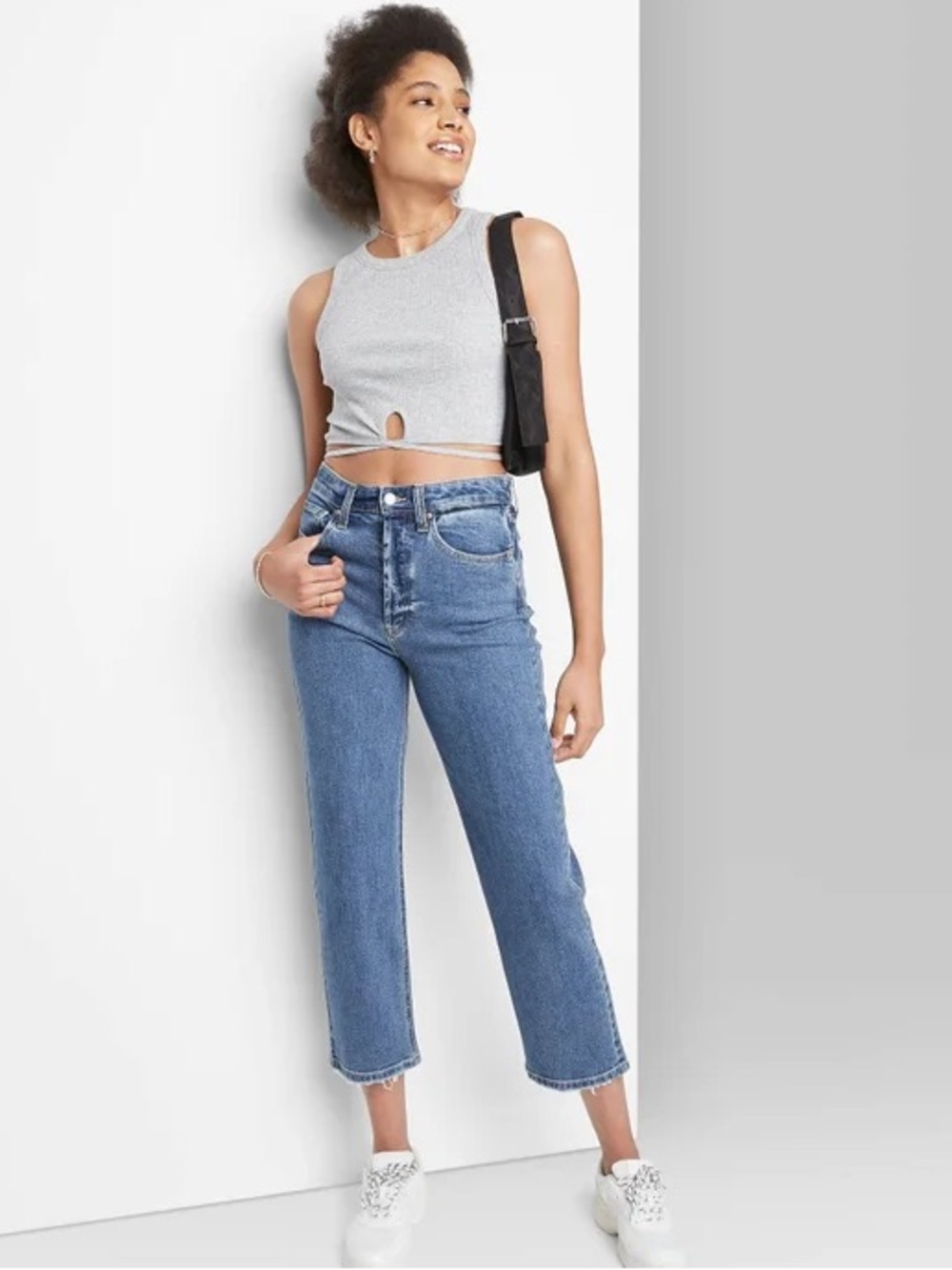Wild Fable Highest Rise Straight Medium Wash Jeans Women's US Size 6
